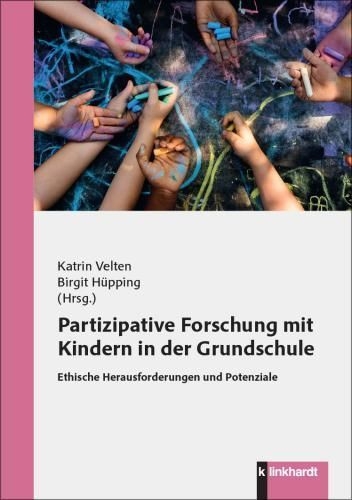 Buchcover und Innenansicht für das Buch: Partizipative Forschung mit Kindern in der Grundschule