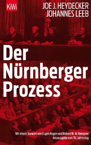 Buchcover und Innenansicht für das Buch: Der Nürnberger Prozeß