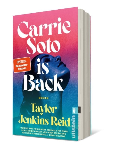 Buchcover und Innenansicht für das Buch: Carrie Soto is back