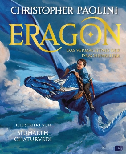 Buchcover und Innenansicht für das Buch: Eragon. Illustrated Edition