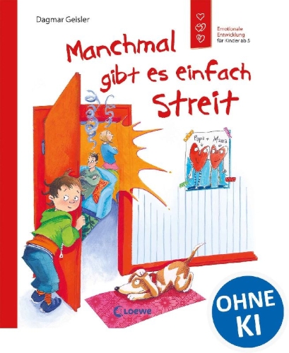 Buchcover und Innenansicht für das Buch: Manchmal gibt es einfach Streit
