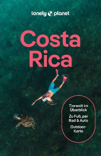 Buchcover und Innenansicht für das Buch: LONELY PLANET Reiseführer Costa Rica