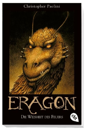 Buchcover und Innenansicht für das Buch: Eragon - Die Weisheit des Feuers