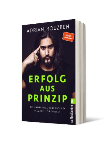 Buchcover und Innenansicht für das Buch: Erfolg aus Prinzip