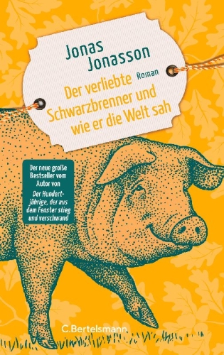 Buchcover und Innenansicht für das Buch: Algot, Anna Stina och det välsignade brännvinet