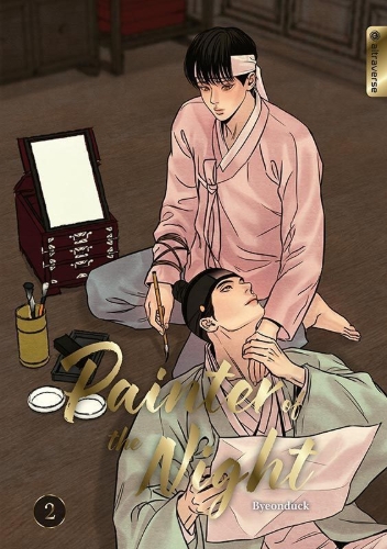 Buchcover und Innenansicht für das Buch: Painter of the Night 02