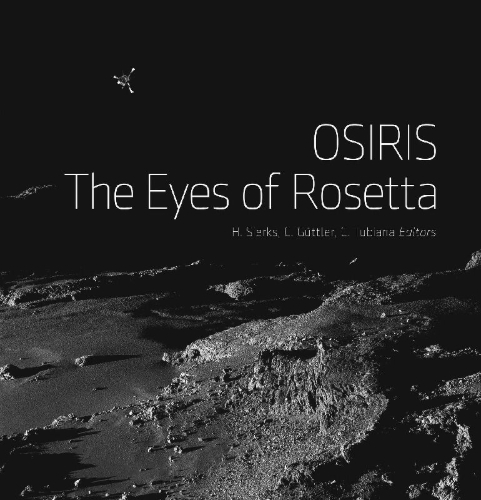 Buchcover und Innenansicht für das Buch: OSIRIS - The Eyes of Rosetta