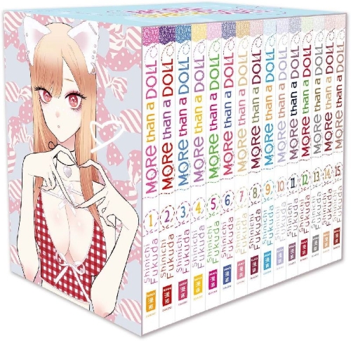 Buchcover und Innenansicht für das Buch: Sono Bisque Doll wa Koi wo suru
