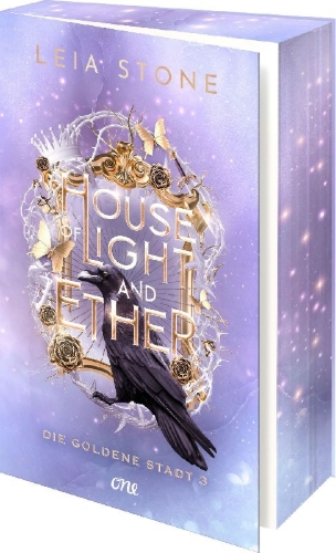 Buchcover und Innenansicht für das Buch: House of Light and Ether - Die Goldene Stadt 3