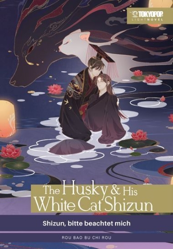Buchcover und Innenansicht für das Buch: The Husky & His White Cat Shizun Light Novel 03 HARDCOVER