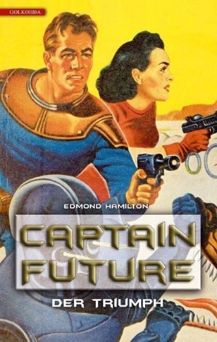 Buchcover und Innenansicht für das Buch: The Triumph of Captain Future