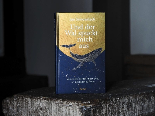 Buchcover und Innenansicht für das Buch: Und der Wal spuckt mich aus