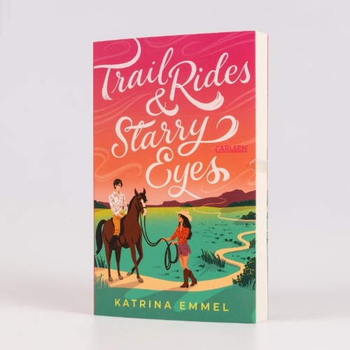 Buchcover und Innenansicht für das Buch: Trail Rides & Starry Eyes