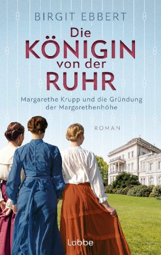 Buchcover und Innenansicht für das Buch: Die Königin von der Ruhr