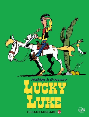 Buchcover und Innenansicht für das Buch: Lucky Luke - Nouvelle Intégrale
