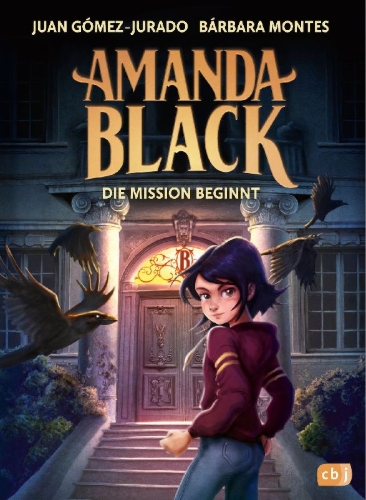 Buchcover und Innenansicht für das Buch: Amanda Black - Una herencia peligrosa