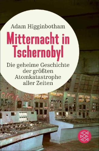 Buchcover und Innenansicht für das Buch: Midnight in Chernobyl. The Untold Story of the World's Greatest Nuclear Disaster