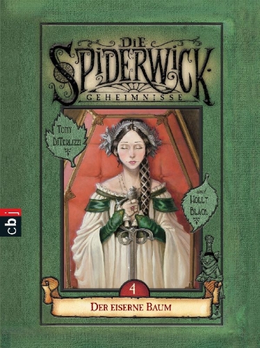 Buchcover und Innenansicht für das Buch: Die Spiderwick Geheimnisse - Der eiserne Baum