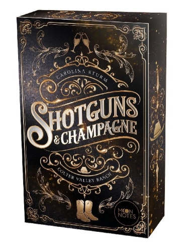 Buchcover und Innenansicht für das Buch: Colter Valley Ranch 1. Shotguns & Champagne