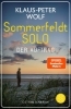 Buchcover und Innenansicht für das Buch: Sommerfeldt Solo -  Der Auftrag