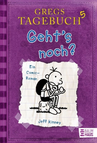 Buchcover und Innenansicht für das Buch: Diary of a Wimpy Kid: The Ugly Truth