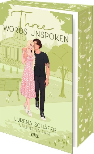 Buchcover und Innenansicht für das Buch: Three words unspoken - London Hearts 3
