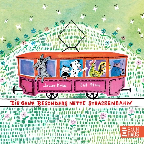 Buchcover und Innenansicht für das Buch: Die ganz besonders nette Straßenbahn