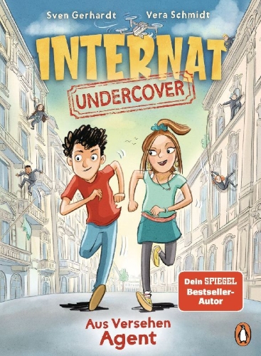 Buchcover und Innenansicht für das Buch: INTERNAT UNDERCOVER