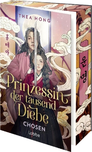 Buchcover und Innenansicht für das Buch: Prinzessin der tausend Diebe - Chosen