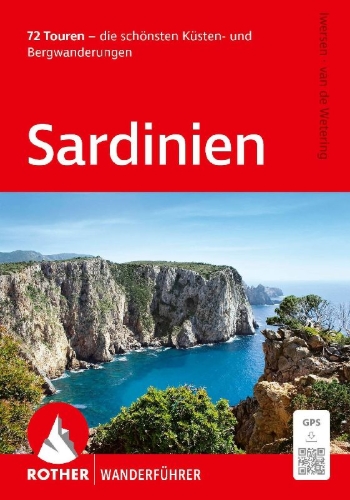 Buchcover und Innenansicht für das Buch: Sardinien, Rother Wanderführer