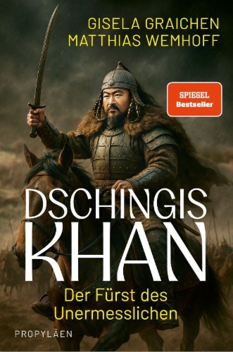 Buchcover und Innenansicht für das Buch: Dschingis Khan