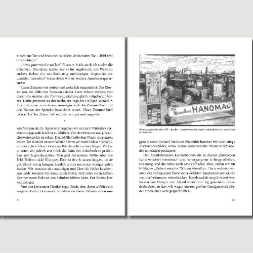 Buchcover und Innenansicht für das Buch: Zu zweit in den September