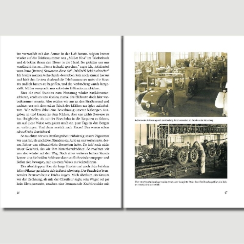 Buchcover und Innenansicht für das Buch: Zu zweit in den September