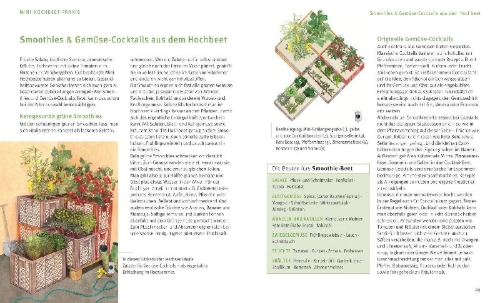 Buchcover und Innenansicht für das Buch: Mini-Hochbeete