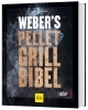 Buchcover und Innenansicht für das Buch: Weber's Pelletgrillbibel