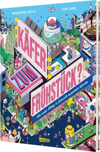 Buchcover und Innenansicht für das Buch: Beetles for Breakfast