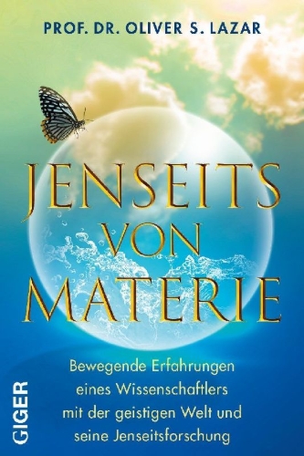 Buchcover und Innenansicht für das Buch: Jenseits von Materie