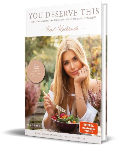 Buchcover und Innenansicht für das Buch: You deserve this. Bowl-Kochbuch.