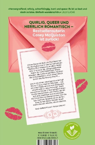 Buchcover und Innenansicht für das Buch: I Kissed Shara Wheeler