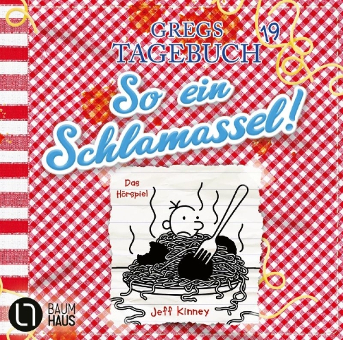 Buchcover und Innenansicht für das Buch: Diary of a Wimpy Kid