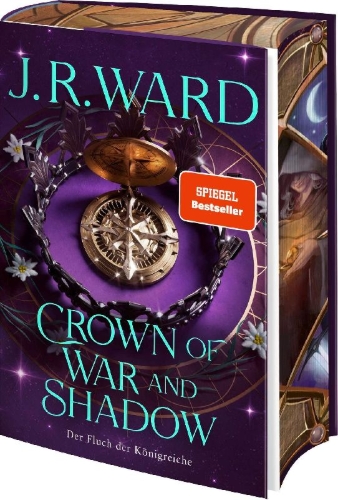 Buchcover und Innenansicht für das Buch: Crown of War and Shadow. Kingdoms of the Compass Part I