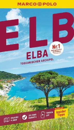 Buchcover und Innenansicht für das Buch: MARCO POLO Reiseführer Elba, Toskanischer Archipel
