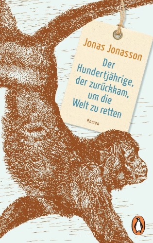 Buchcover und Innenansicht für das Buch: Hundraettåringen - som tänkte att han tänkte för mycket - Hundraettåringen som tänkte att han tänkte för mycket