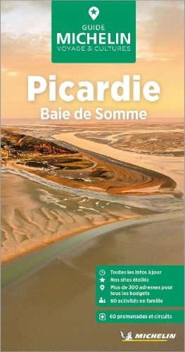 Buchcover und Innenansicht für das Buch: Michelin Le Guide Vert Picardie