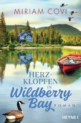 Buchcover und Innenansicht für das Buch: Herzklopfen in Wildberry Bay