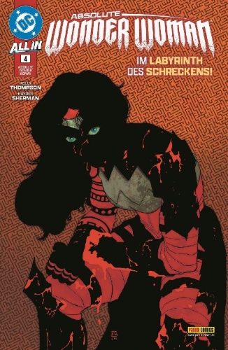 Buchcover und Innenansicht für das Buch: Absolute Wonder Woman