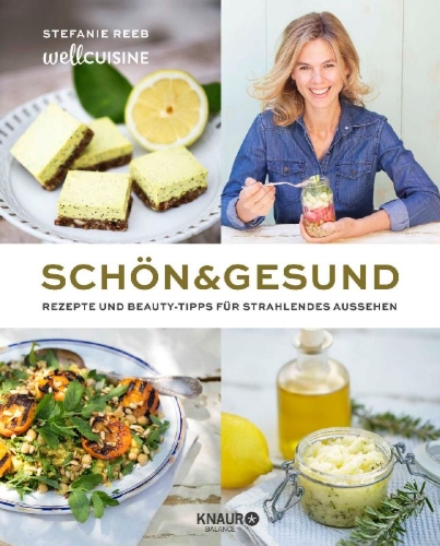 Buchcover und Innenansicht für das Buch: Schön & gesund