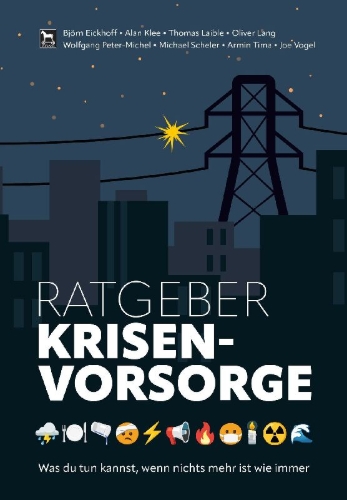 Buchcover und Innenansicht für das Buch: Ratgeber Krisenvorsorge