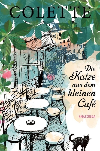 Buchcover und Innenansicht für das Buch: Die Katze aus dem kleinen Café