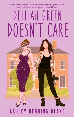 Buchcover und Innenansicht für das Buch: Delilah Green Doesn't Care
